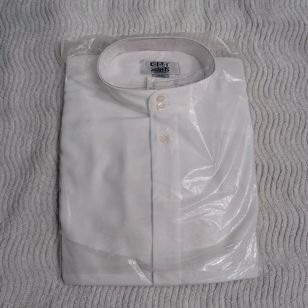 City Streets Classic White Dress Shirt